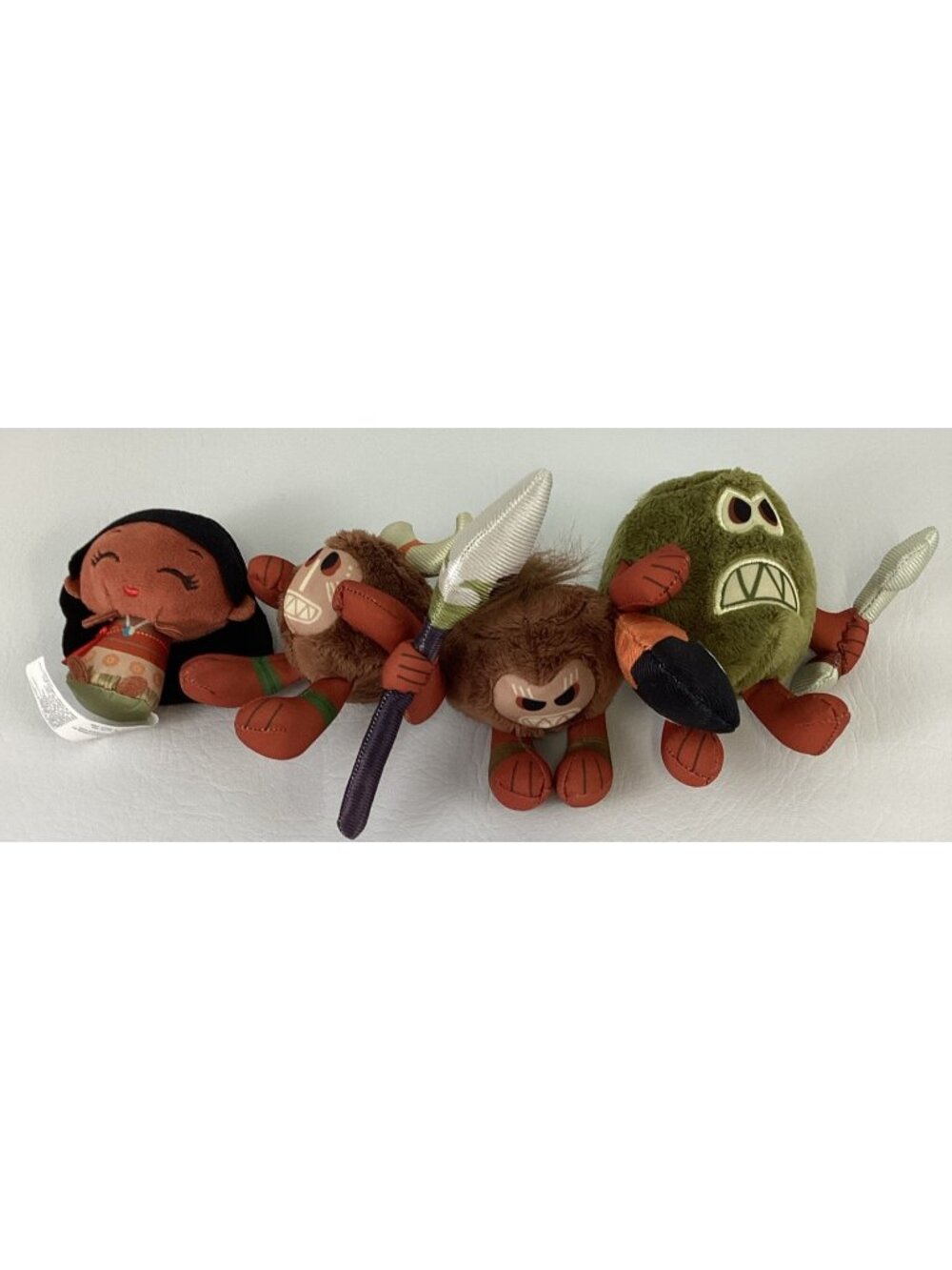 Disney Store Moana Kakamora Set of 3 Lot Coconut Pirates Stuffed Plush Animals